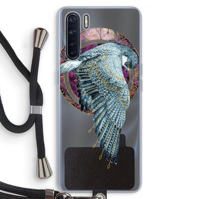 Golden Falcon: Oppo A91 Transparant Hoesje met koord