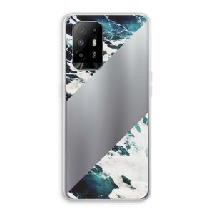 Golven: Oppo A94 5G Transparant Hoesje