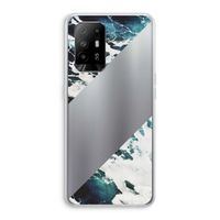 Golven: Oppo A94 5G Transparant Hoesje
