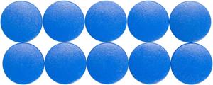 Maul Solid whiteboard magneet 150gr 10 stuks blauw