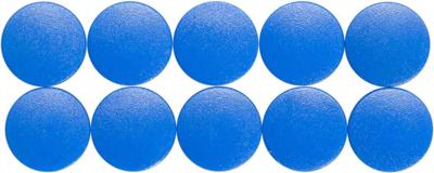 Maul Solid whiteboard magneet 150gr 10 stuks blauw