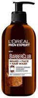 L'Oréal Paris Men Expert BarberClub Baard, Gezicht & Haar Wash