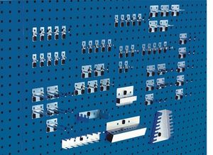 Bott Gereedschaphouder-assortiment | BxH mm | 10 haak/20 dubbele haak/10 div. houder | 60-delig | 1 stuk - 14031415 14031415