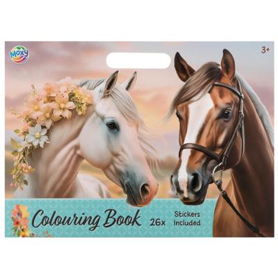 Moxy Horses Kleurboek + stickervel 25p