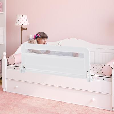 Bedhek voor Peuters 100 cm Opvouwbaar Babybedhek met Afneembare en Wasbare hoes Wit