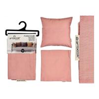 Kussenhoes Roze 45 x 0,5 x 45 cm 60 x 0,5 x 60 cm - Maat: 60 x 60 cm