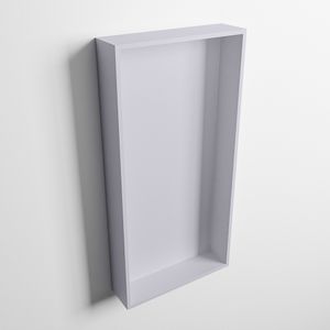 MONDIAZ EASY Nis 59,5x29,5cm in solid surface kleur Cale | Cale. 1 vak  geschikt voor in- of opbouw