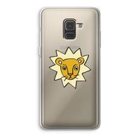 Kleine leeuw: Samsung Galaxy A8 (2018) Transparant Hoesje