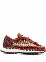 Valentino Garavani baskets en crochet - Orange