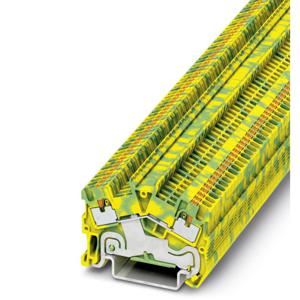 Phoenix Contact 3214563 Aardklem 3-etages 3.5 mm Snelaansluiting Groen, Geel 50 stuk(s)