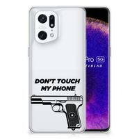 OPPO Find X5 Pro Silicone-hoesje Pistol DTMP - thumbnail