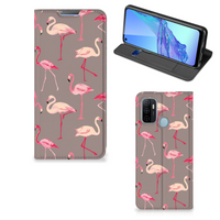 OPPO A53 | A53s Hoesje maken Flamingo