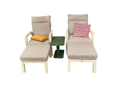 Relaxset urban warm wit 5-delig set - Driesprong collection