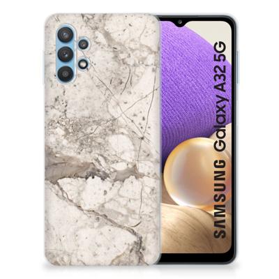 Samsung Galaxy A32 5G | TPU | Siliconen hoesje | Marmer Beige