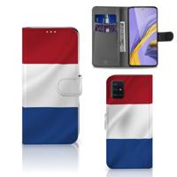Samsung Galaxy A51 | Bookstyle Case | Nederlandse Vlag