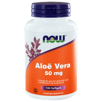 NOW Aloë Vera 50 mg Softgels