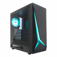 ATX Semi-toren BehuizingCoolBox COO-CHA-GA450B-0 Zwart