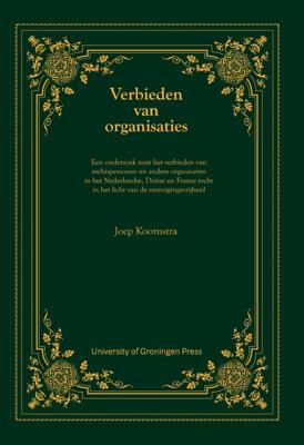 Verbieden van organisaties (Paperback)