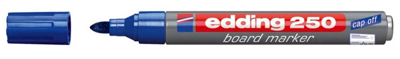 Edding Whiteboardmarker | Blauw | Streepbreedte 1,5-3 mm ronde punt | 10 stuks - 4-250003