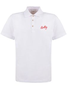 Bally polo à logo brodé - Blanc