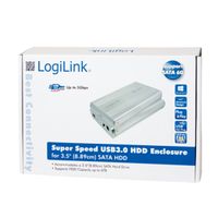 LogiLink UA0107A behuizing voor opslagstations Zilver 3.5" - thumbnail