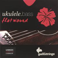 Galli Strings KA-BASS-5FW flatwound snarenset voor 5-snarige bas ukelele - thumbnail