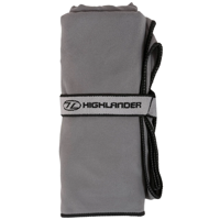 Highlander Fibresoft Handdoek - S - 40x80 cm - Charcoal - Compact