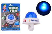 Johntoy Bike fun sirene/zwaailicht politie - thumbnail