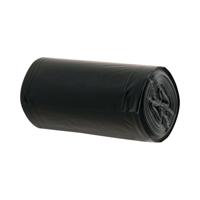 Vuilniszakken 30 liter zwart 20st