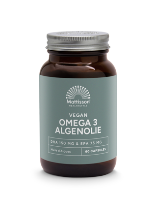 Mattisson HealthStyle Omega 3 Algenolie Capsules