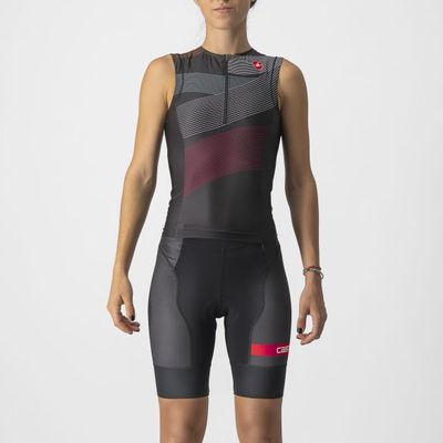 Castelli Free 2 W tri singlet zwart dames XL