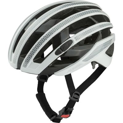 Olympic Sportswear Alpina sports racehelm ravel reflective 51-56 glans wit