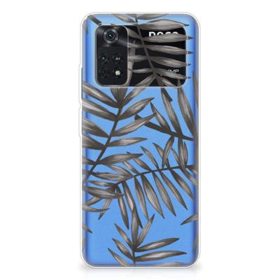 Xiaomi Poco M4 Pro 4G | TPU Case | Leaves Grey Xiaomi Poco M4 Pro 4G | TPU Case | Leaves Grey