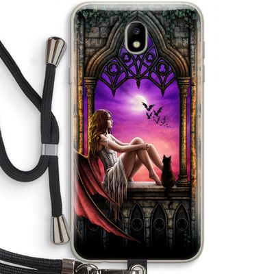Kinderen van de nacht: Samsung Galaxy J7 (2017) Transparant Hoesje met koord