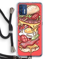 Diet Coke Please: Motorola Moto G9 Plus Transparant Hoesje met koord