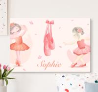 Canvas schilderij gepersonaliseerde danser elementen Canvas schilderij gepersonaliseerde danser elementen