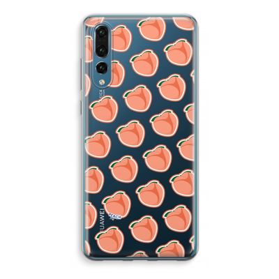 Just peachy: Huawei P20 Pro Transparant Hoesje