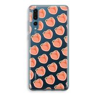 Just peachy: Huawei P20 Pro Transparant Hoesje