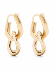 Maison Margiela boucles d'oreilles à chaîne