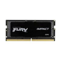 Kingston Impact Black XMP Werkgeheugenmodule voor PC DDR5 16 GB 1 x 16 GB 6400 MHz 262-pins SO-DIMM KF564S38IB-16 - thumbnail