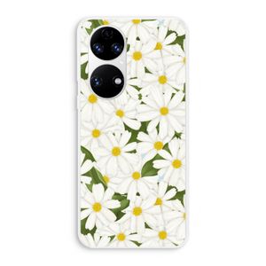 Summer Daisies: Huawei P50 Transparant Hoesje