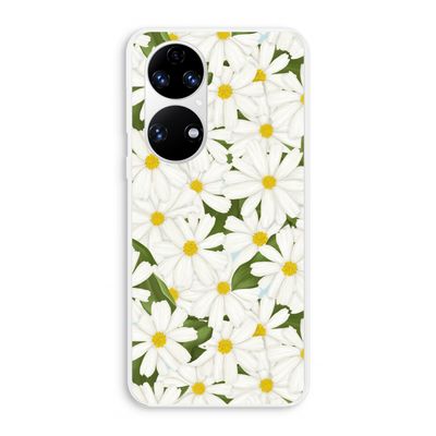 Summer Daisies: Huawei P50 Transparant Hoesje