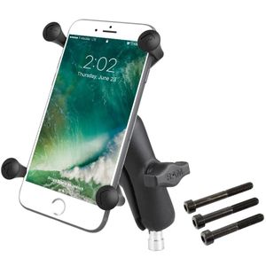 RAM Mount Motorset B-Kogel M8 bout +Large X-Grip houder smartphone