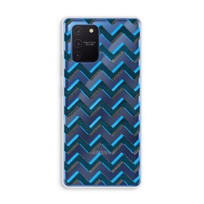 Onderbroken lijn: Samsung Galaxy Note 10 Lite Transparant Hoesje