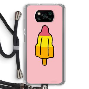 Raketijsje: Xiaomi Poco X3 NFC Transparant Hoesje met koord