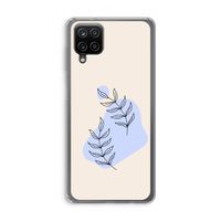 Leaf me if you can: Samsung Galaxy A12 Transparant Hoesje