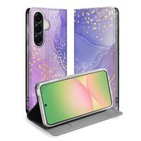 Samsung Galaxy A57 | Bookcase | Watercolor Paars