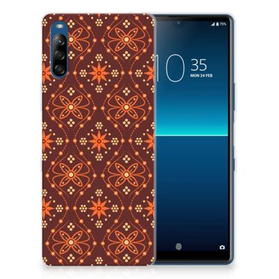 Sony Xperia L4 | TPU bumper | Batik Brown
