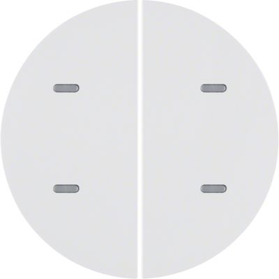 Berker afdekking 2V tbv tastsensor R1-R3 wit 75162869