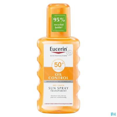 Eucerin Sun Oil Control SPF50+ Dry Touch Spray Transparent 200ml Eucerin Sun Oil Control SPF50+ Dry Touch Spray Transparent 200ml